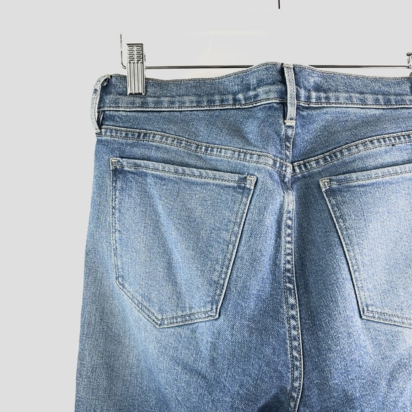 3x1 NYC W3 Straight Authentic Crop Ace Raw-Hem Jeans - Picture 7 of 9